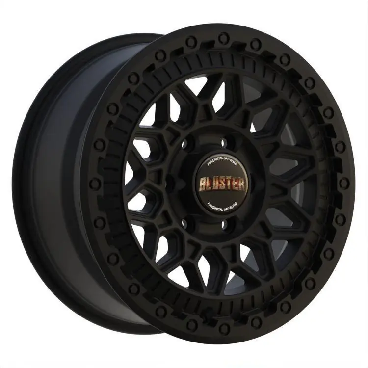 Erikoistarjous - Fondmetal Bluster Matt Black J8 R18 6X139.7 ET50 CB95.1