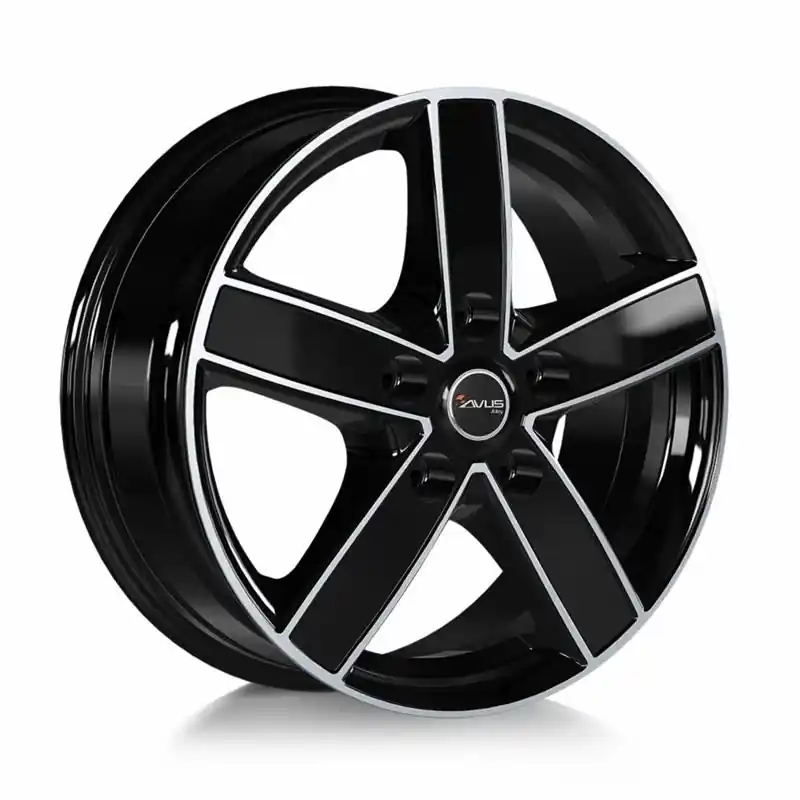 Avus AC-V51 Black Polished J6.5 R16 5X114.3 ET50 CB66.1 | Suoraan valmistajalta